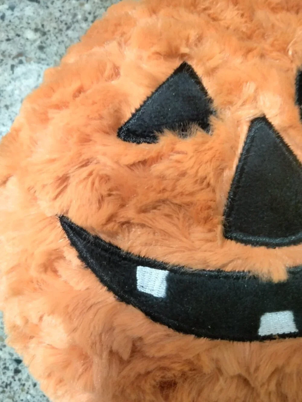 New Plush Pumpkin Jack O' Lantern Dog Toy